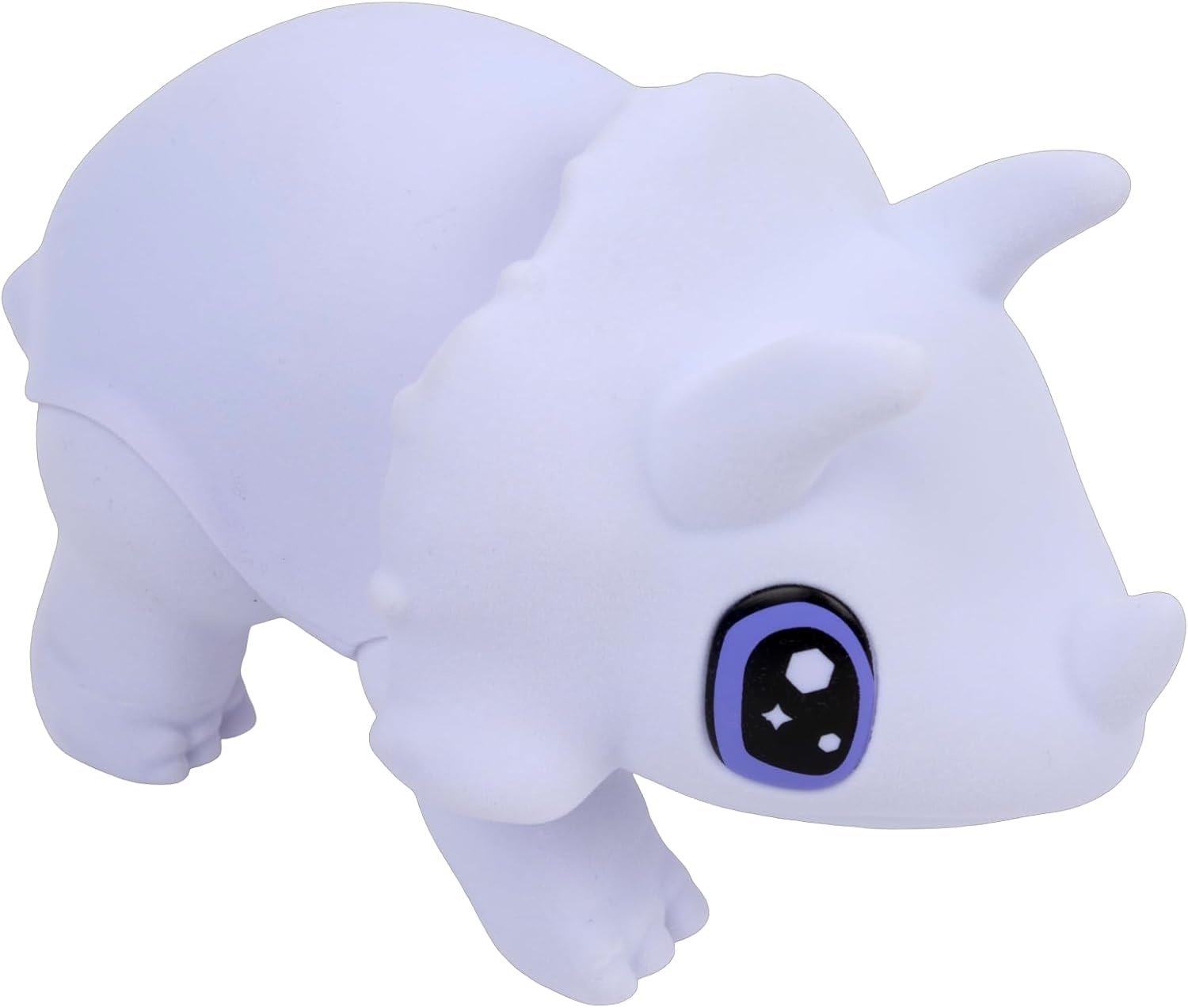 Crayola Jumbo (6 inch) Scribble Scrubbie Pets, Rory the Dino, Posable Kids Toy, Customizable Toy, Gift(Rhino)
