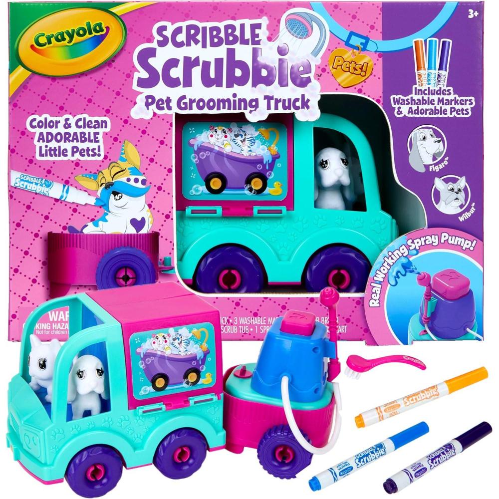 Scribble Scrubbie Pets  Beauty Salon Playset