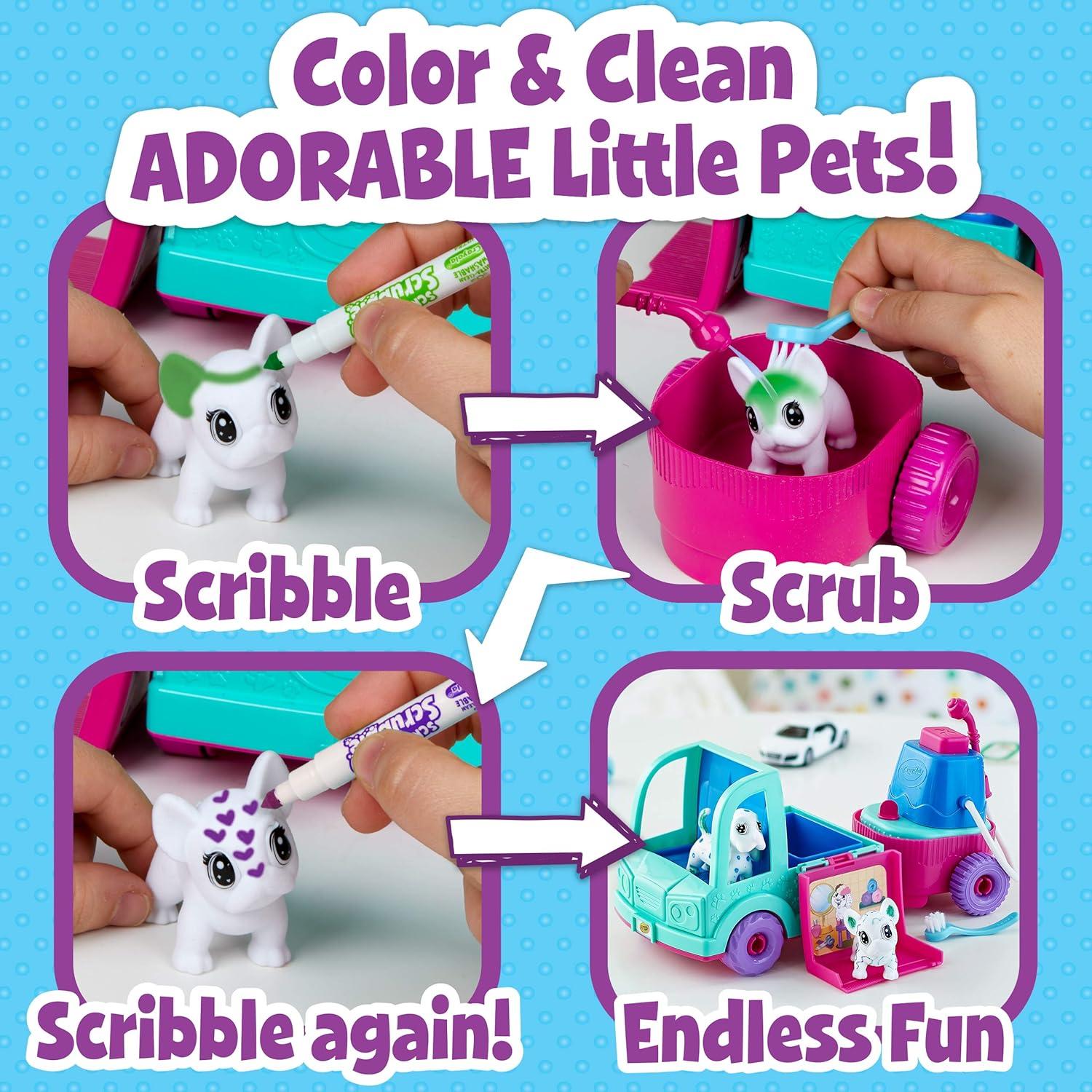 Scribble Scrubbie Pets  Beauty Salon Playset
