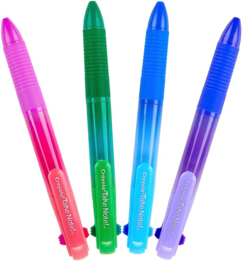Crayola Colored Gel Pens for Kids and Adult Coloring, Washable Pens Medium Point, 14 Count(4 Count)
