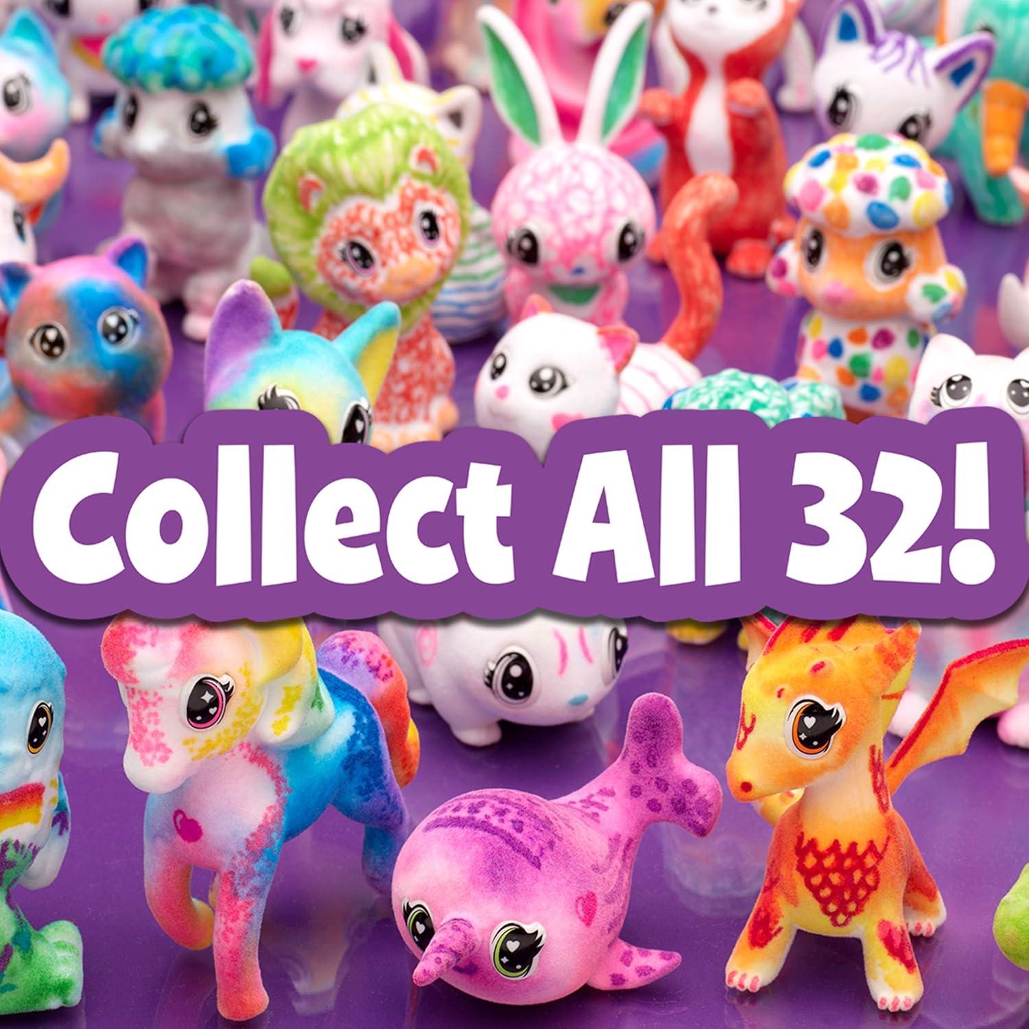 Crayola Scribble Scrubbie Safari Animals Tub Set, Color & Wash Creative Toy, Gift for Kids, Age 3, 4, 5, 6(Safari Animals)