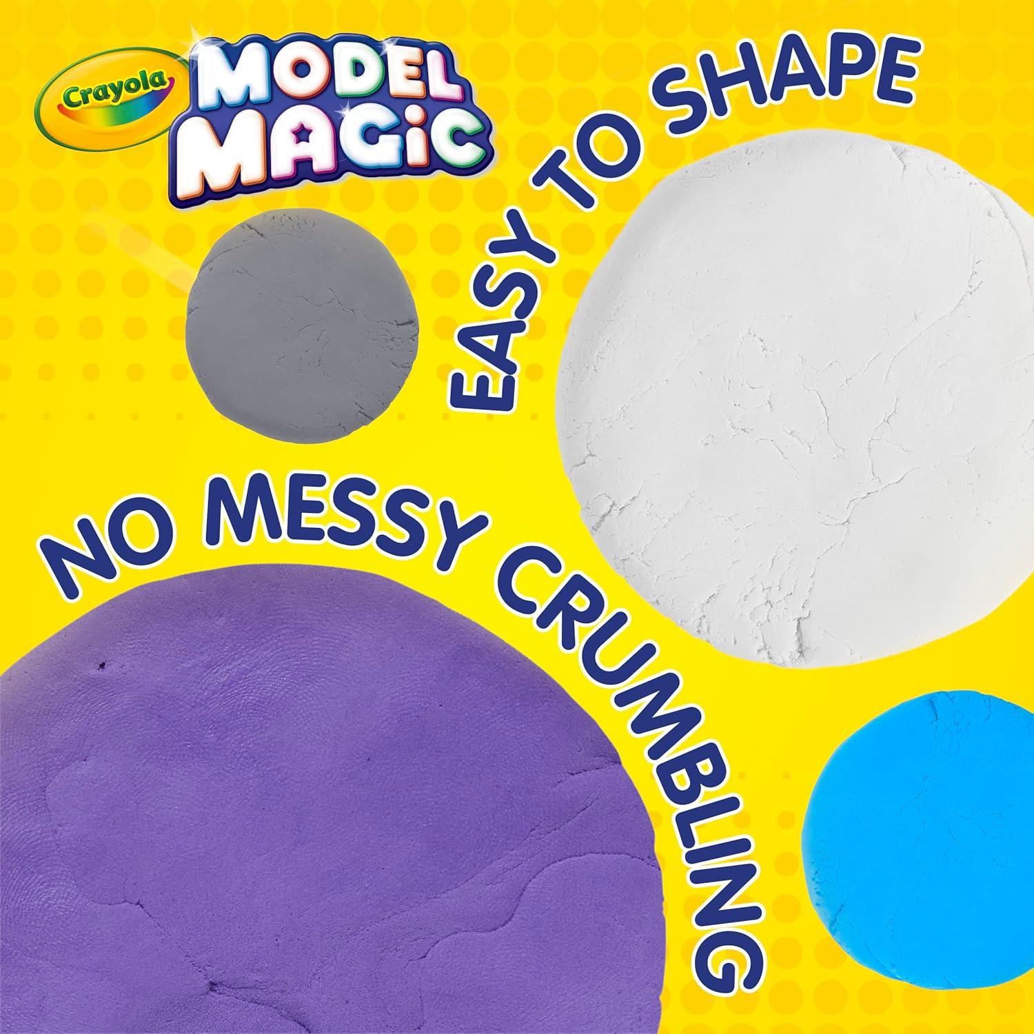 Crayola Model Magic in Gray, Modeling Clay Alternative, 4oz(Purple)